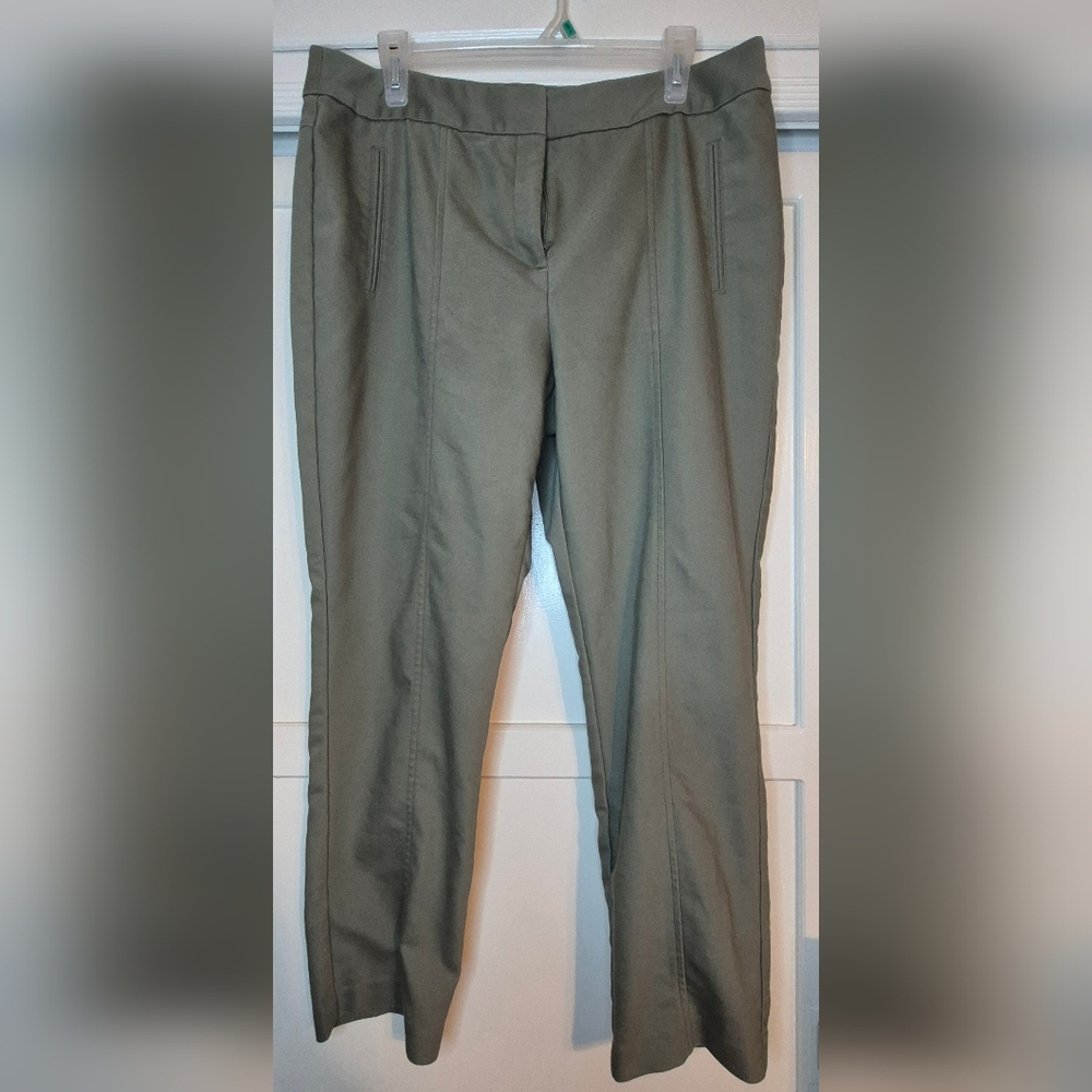 Olive Green Chico's Trousers